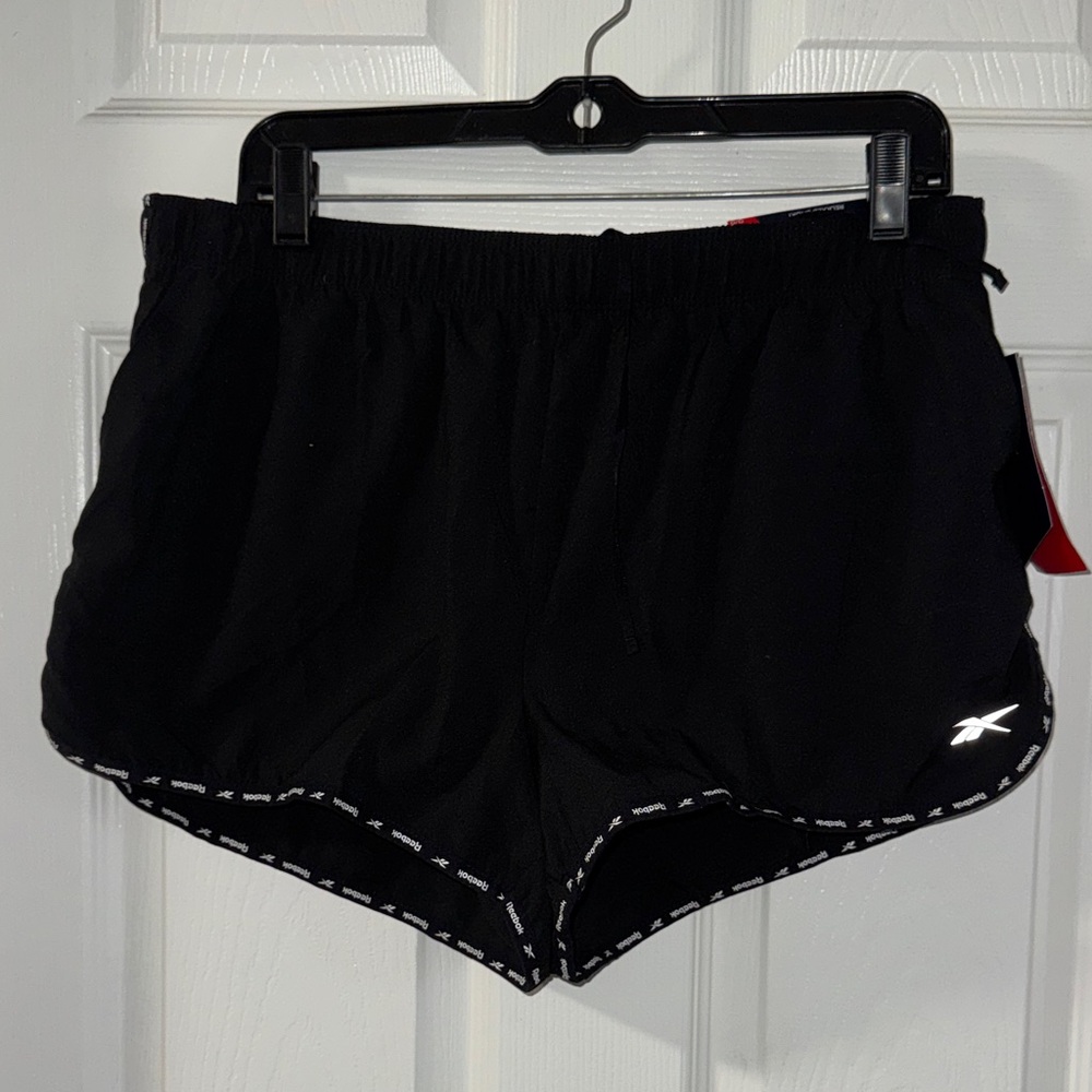 Reebok Women's Black Athletic Shorts